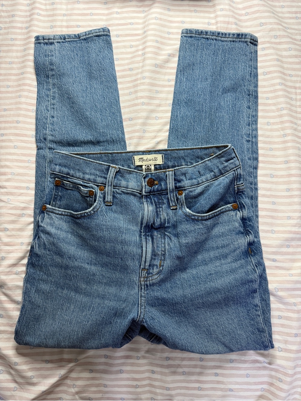 The Perfect Vintage Jean- Classic Light-wash Madewell High-Rise